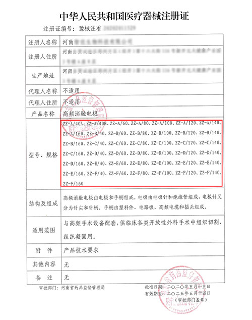 醫療器械注冊證增加型號 醫療器械注冊證增加型號導致生產許可變更的問題討論(圖1)